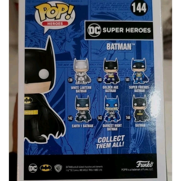 Funko Pop Heroes DC Super heroes - Batman #144. NEW IN BOX. - Picture 2 of 3